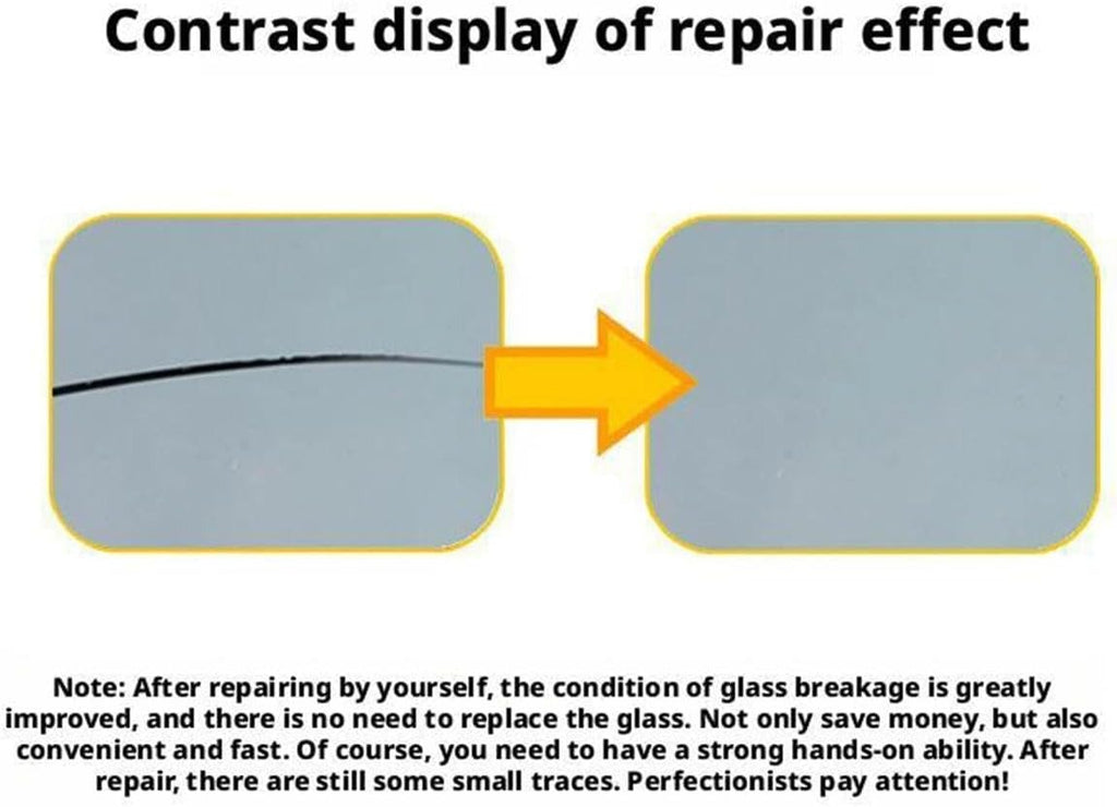 Glass Repair Kit, Pack of 2